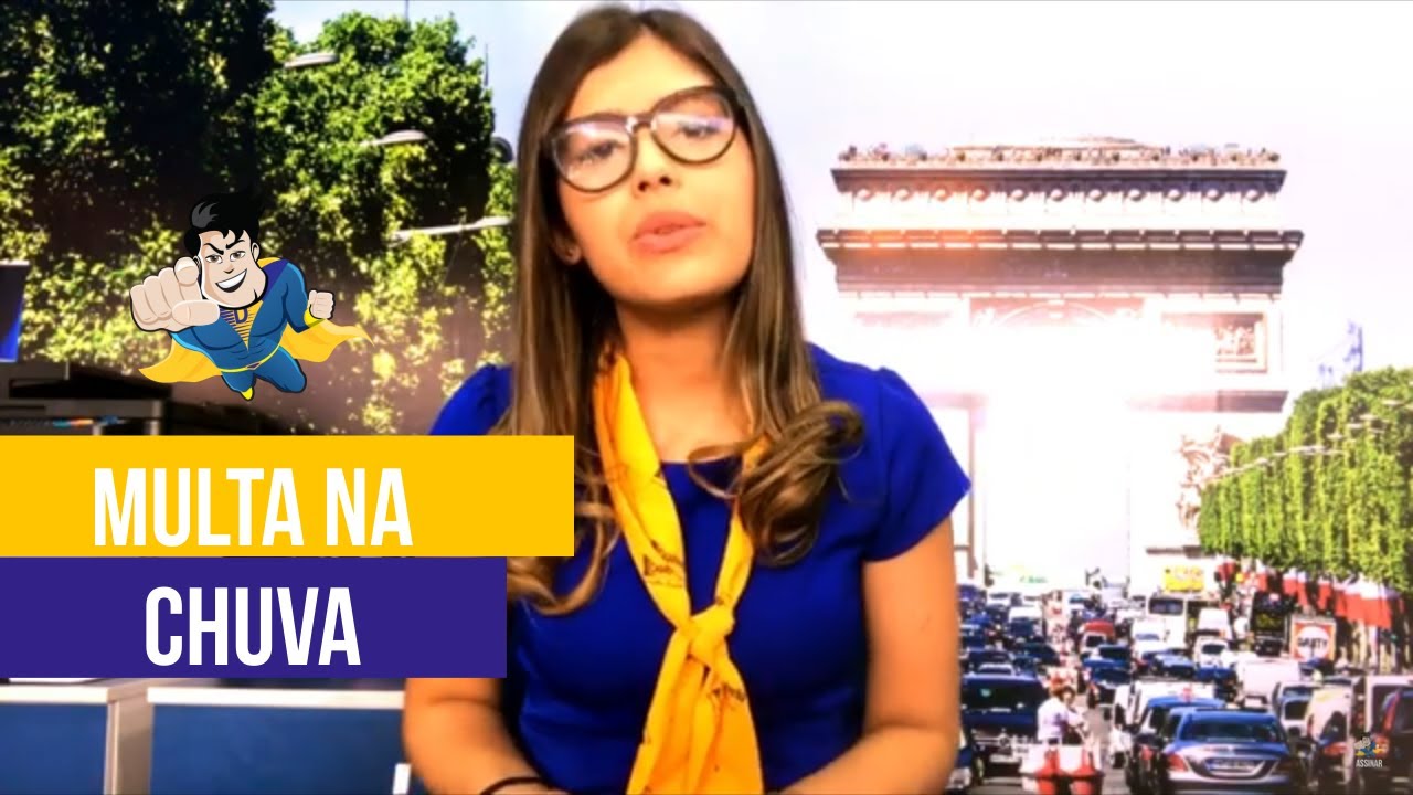 Multa na chuva - multas comuns em tempos de chuva