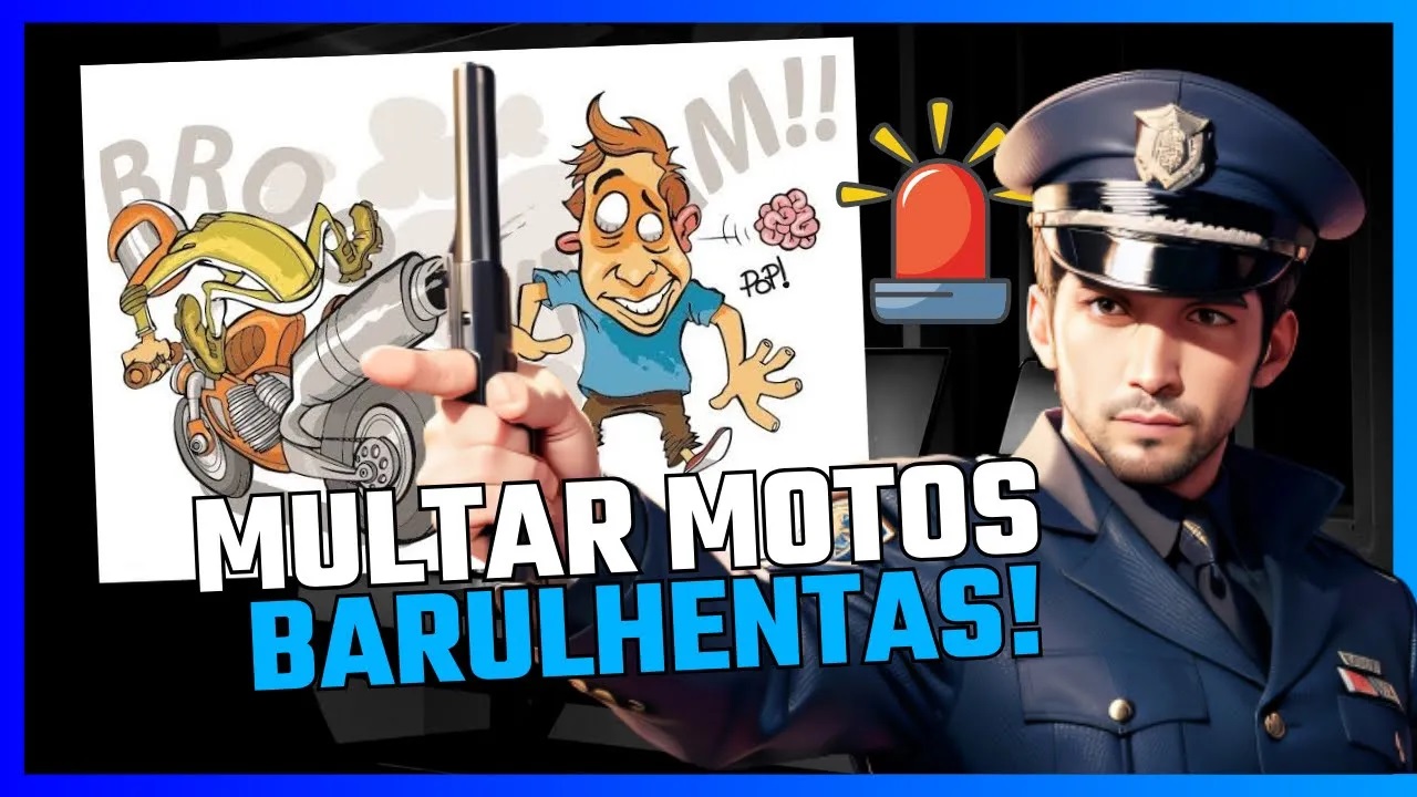 Multas em Motos Barulhentas: Nova Lei Permite Autua&ccedil;&atilde;o Sem Abordagem!