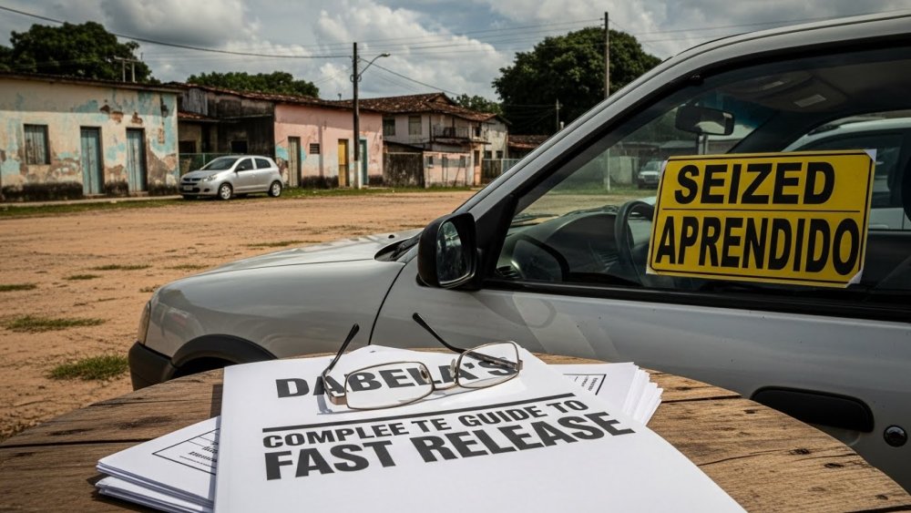Ve&iacute;culo Apreendido em Manaus