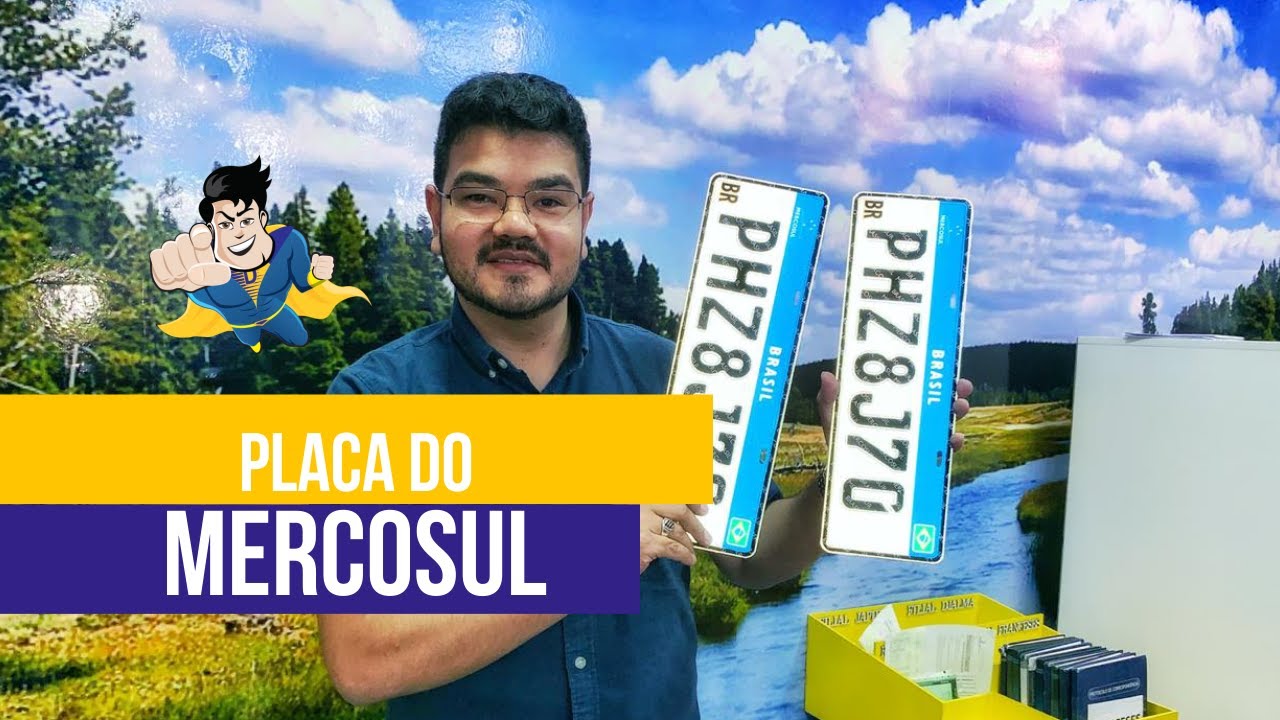 Placa Mercosul - O Que Você Precisa Saber Sobre A Placa Do Mercosul