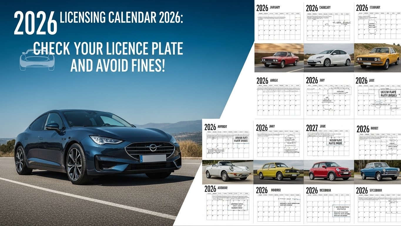 Calendário do Licenciamento Veicular 2026: consulte sua placa e evite multas!